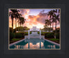 Laie Fountain Sunset