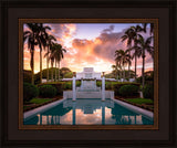 Laie Fountain Sunset