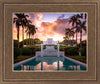 Laie Fountain Sunset