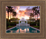 Laie Fountain Sunset