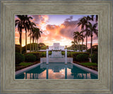 Laie Fountain Sunset