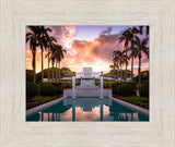 Laie Fountain Sunset