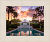 Laie Fountain Sunset