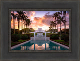 Laie Fountain Sunset