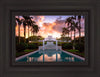 Laie Fountain Sunset