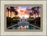 Laie Fountain Sunset