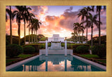 Laie Fountain Sunset