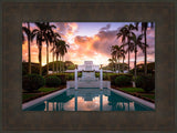 Laie Fountain Sunset