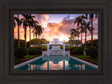 Laie Fountain Sunset