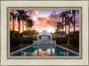 Laie Fountain Sunset