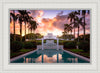 Laie Fountain Sunset