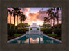 Laie Fountain Sunset