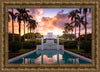 Laie Fountain Sunset