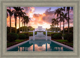 Laie Fountain Sunset