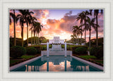 Laie Fountain Sunset