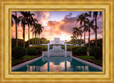 Laie Fountain Sunset