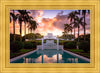 Laie Fountain Sunset