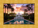 Laie Fountain Sunset