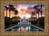 Laie Fountain Sunset