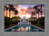 Laie Fountain Sunset