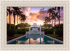 Laie Fountain Sunset