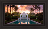 Laie Fountain Sunset