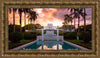 Laie Fountain Sunset