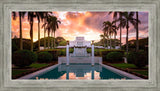 Laie Fountain Sunset