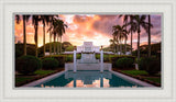 Laie Fountain Sunset