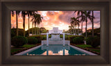 Laie Fountain Sunset