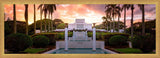 Laie Fountain Sunset