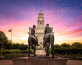 Nauvoo Joseph and Hyrum Sunrise