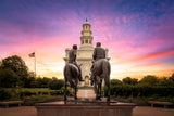 Nauvoo Joseph and Hyrum Sunrise