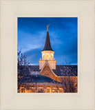 Provo City Center Blue and Gold