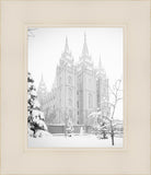 Salt Lake City High Key Snow