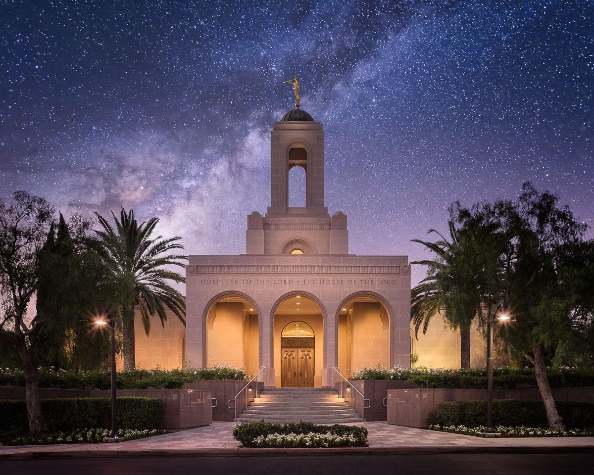 Newport Beach California Temple Pictures & Art