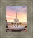 Denver Sunset Fountain