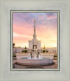 Denver Sunset Fountain