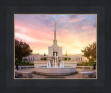 Denver Sunset Fountain