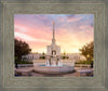 Denver Sunset Fountain