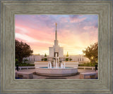 Denver Sunset Fountain