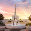 Denver Sunset Fountain