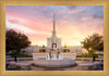 Denver Sunset Fountain