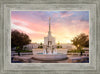 Denver Sunset Fountain