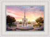 Denver Sunset Fountain