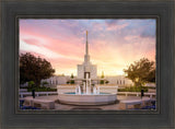 Denver Sunset Fountain