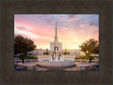 Denver Sunset Fountain