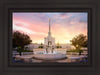 Denver Sunset Fountain