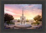 Denver Sunset Fountain