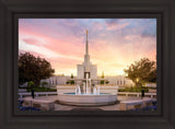 Denver Sunset Fountain